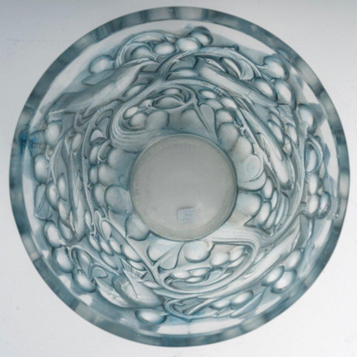 1921 René Lalique - “Avallon” Vase For Sale 1