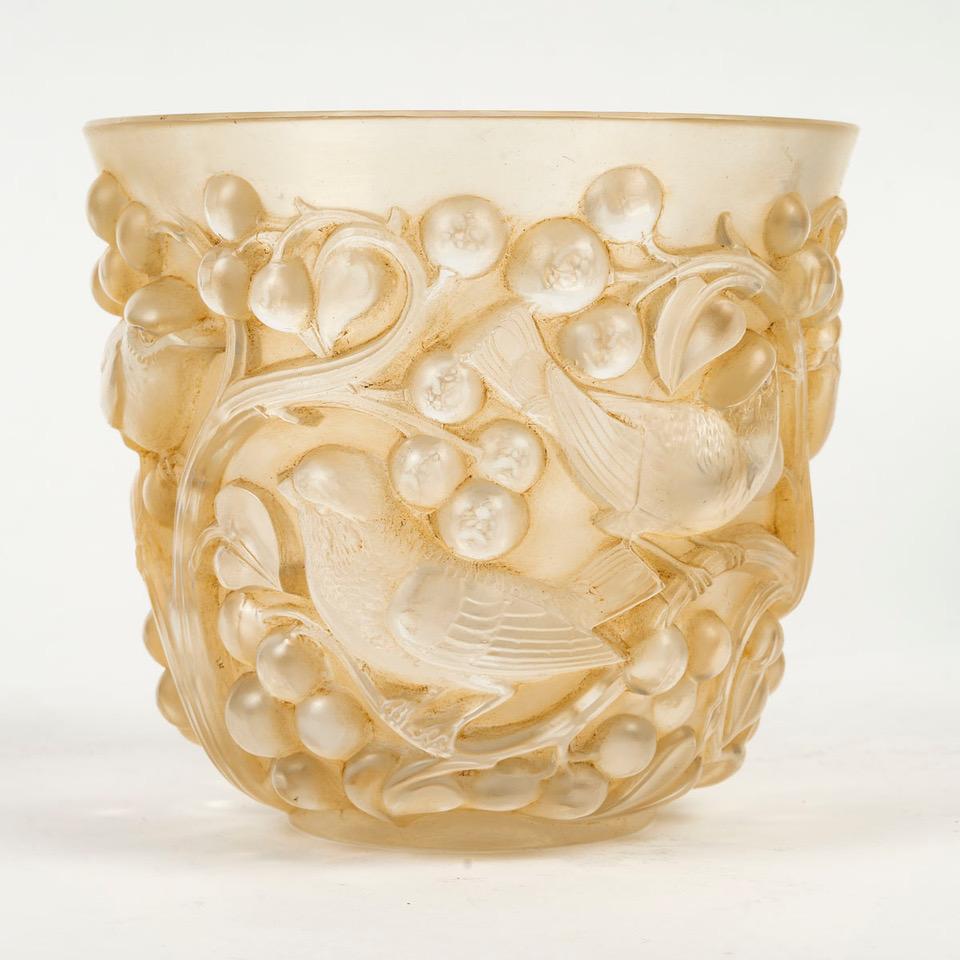 1921 , René Lalique, “Avallon” vase For Sale 1