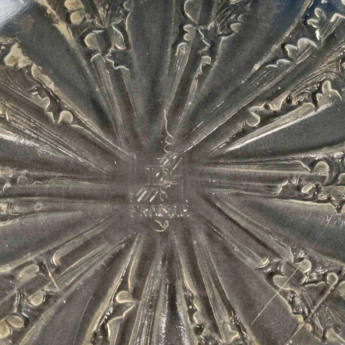 Inizio XX secolo 1921 René Lalique - Ciotola Chicoree Chicory in vetro opalescente in vendita