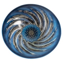 1921 René Lalique - Bowl Poissons Opalescent Glass