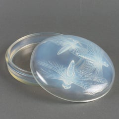 1921 René Lalique Bocal Libellules Verre opalescent, Libellules