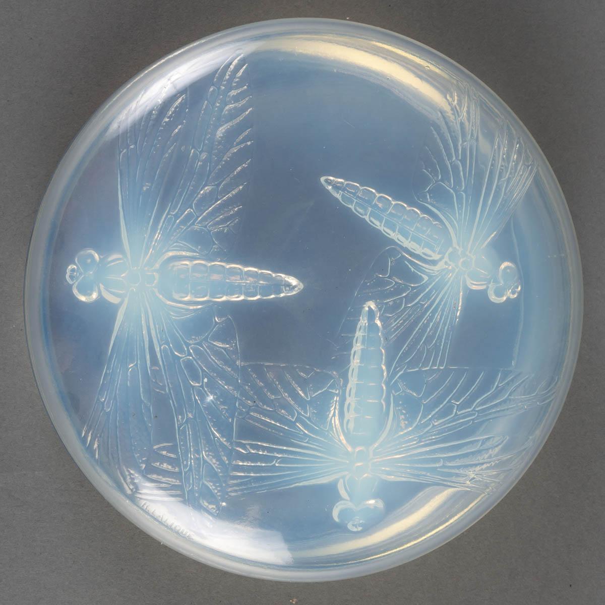 lalique glass dragonfly