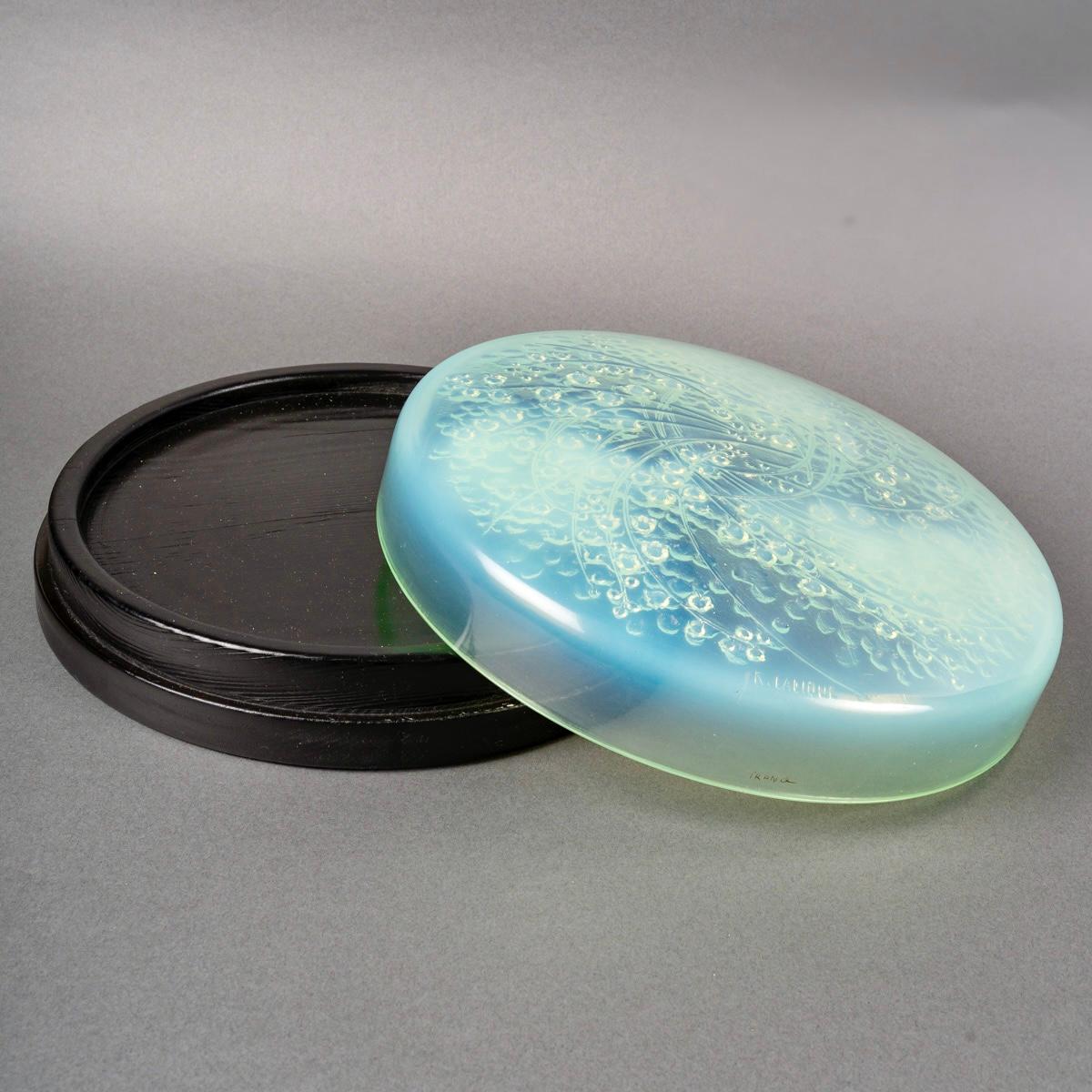 Art Déco 1921 René Lalique - Scatola Muguet Mughetto Menta Piperita Vetro opalescente in vendita