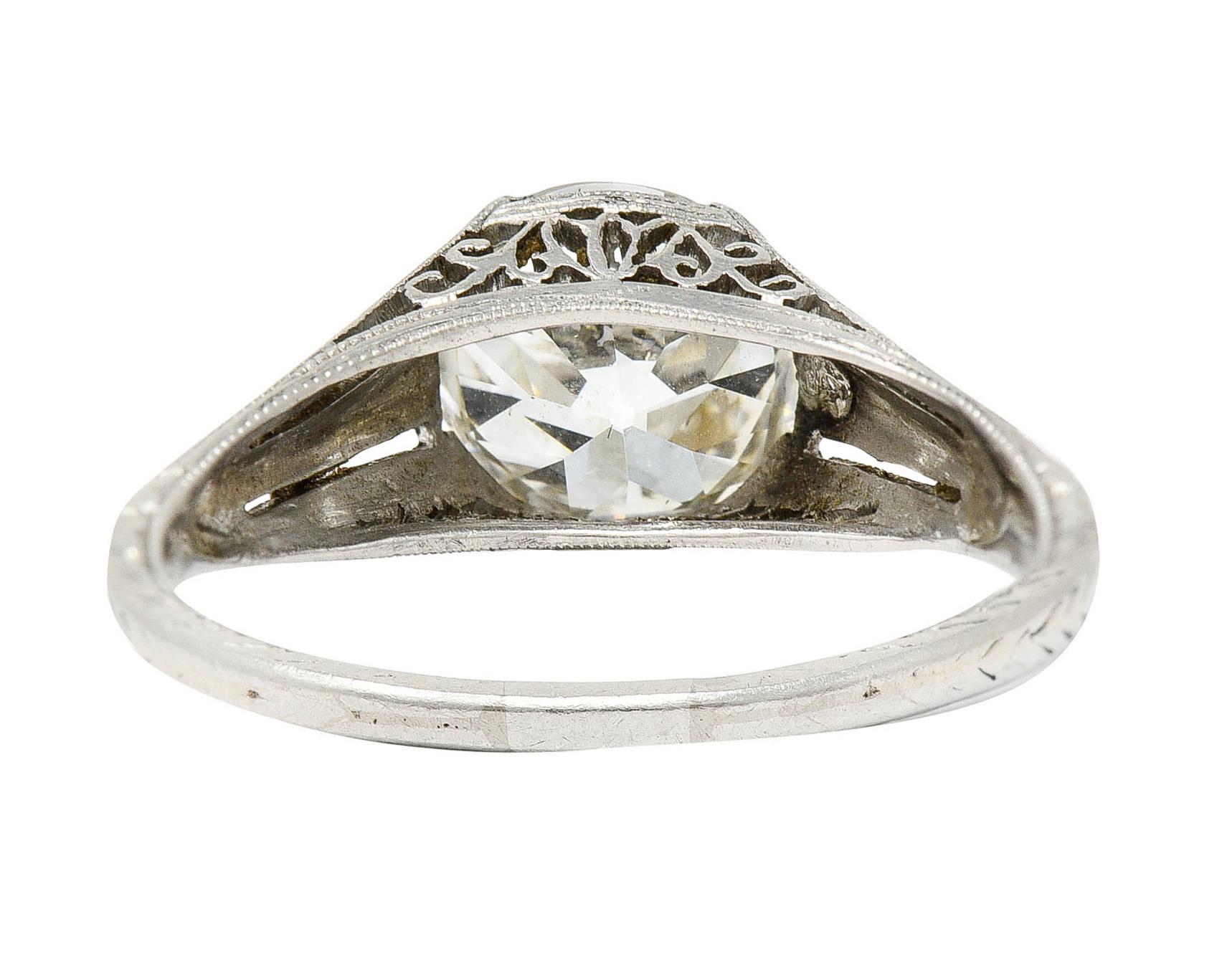 lotus diamond ring