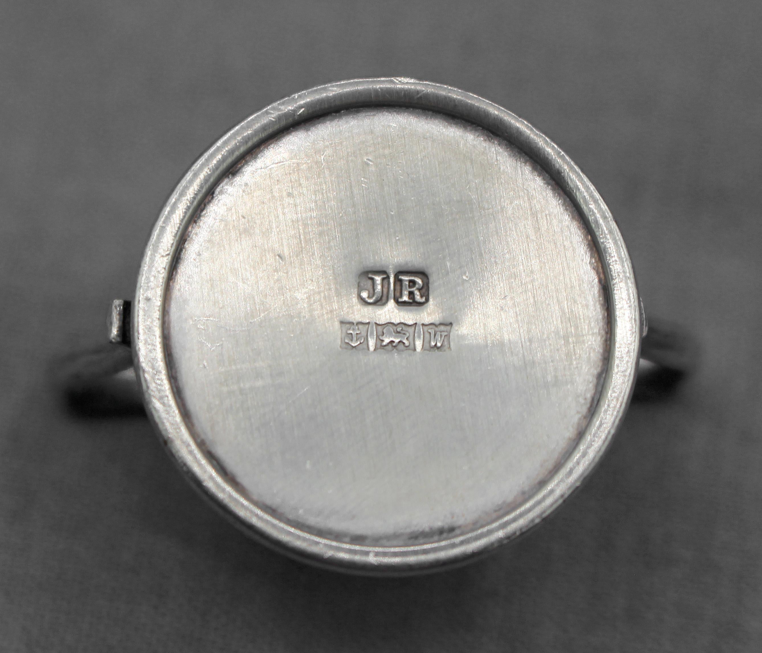Argento 925 1922 Set da tè in miniatura in argento su vassoio in vendita