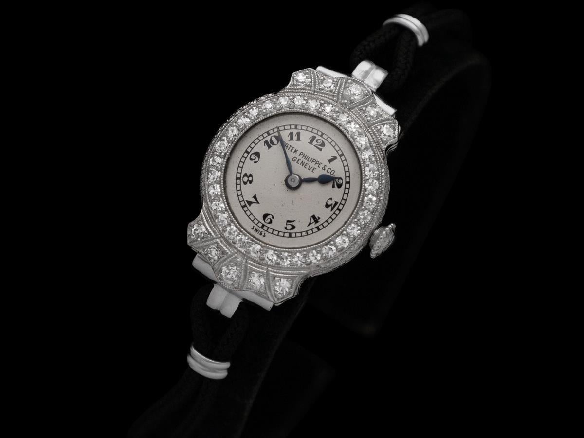 Women's 1922 Patek Philippe Likely for Tiffany Vintage Art Nouveau Ladies with Extract For Sale