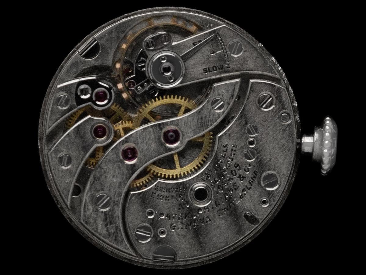 1922 Patek Philippe Likely for Tiffany Vintage Art Nouveau Ladies with Extract For Sale 2