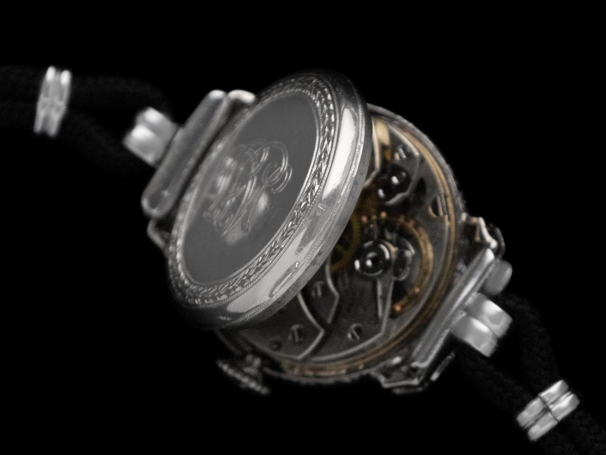 1922 Patek Philippe Likely for Tiffany Vintage Art Nouveau Ladies with Extract For Sale 3