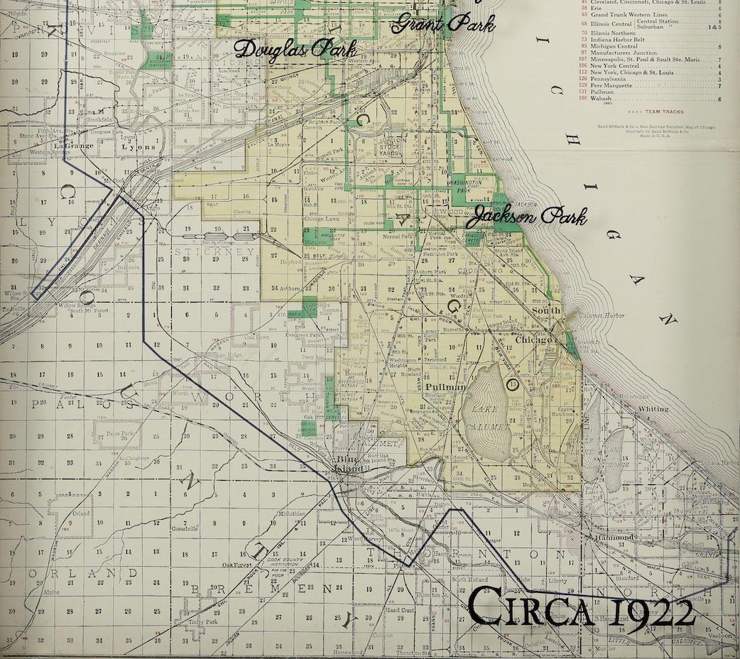 chicago railway map