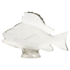 1922 - RENÉ LALIQUE   Decorative motif “Large fish and seaweed”