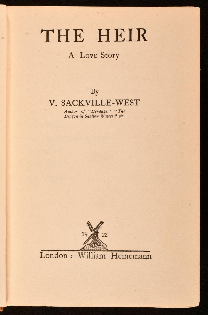 British 1922 The Heir For Sale