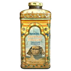 1922 Watkins “Egyptian Bouquet” Talcum Powder Tin