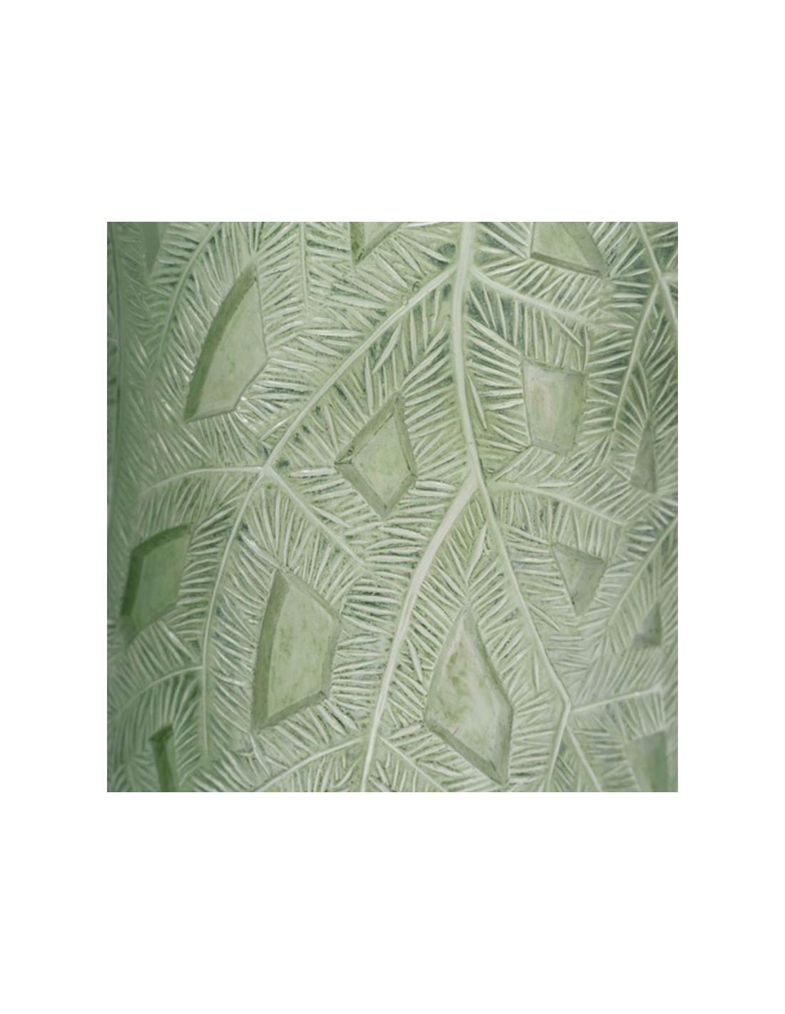 1923 René Lalique - Vase 'Spruce' (épicéa) Bon état - En vente à SAINT-OUEN-SUR-SEINE, FR