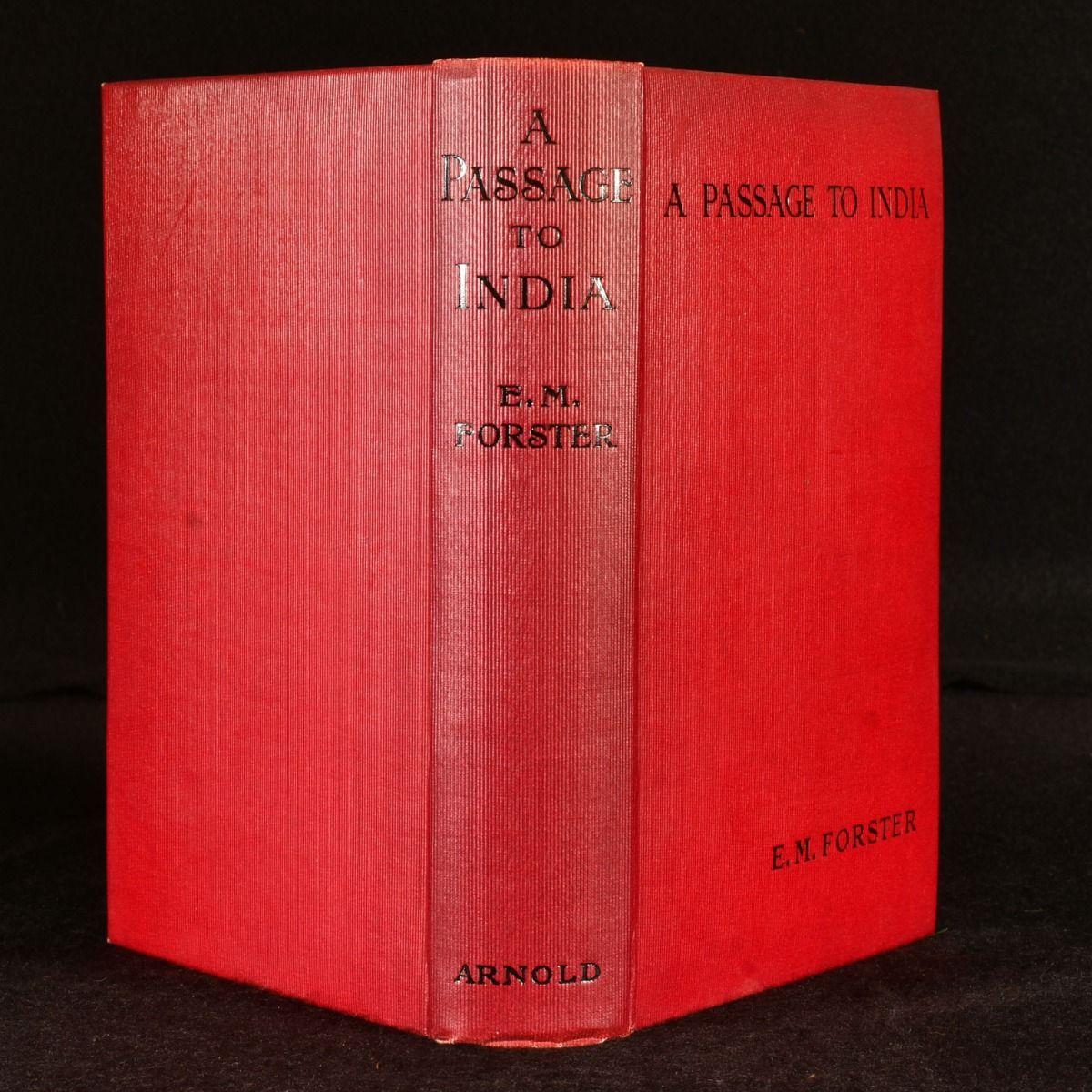 British 1924 A Passage to India For Sale