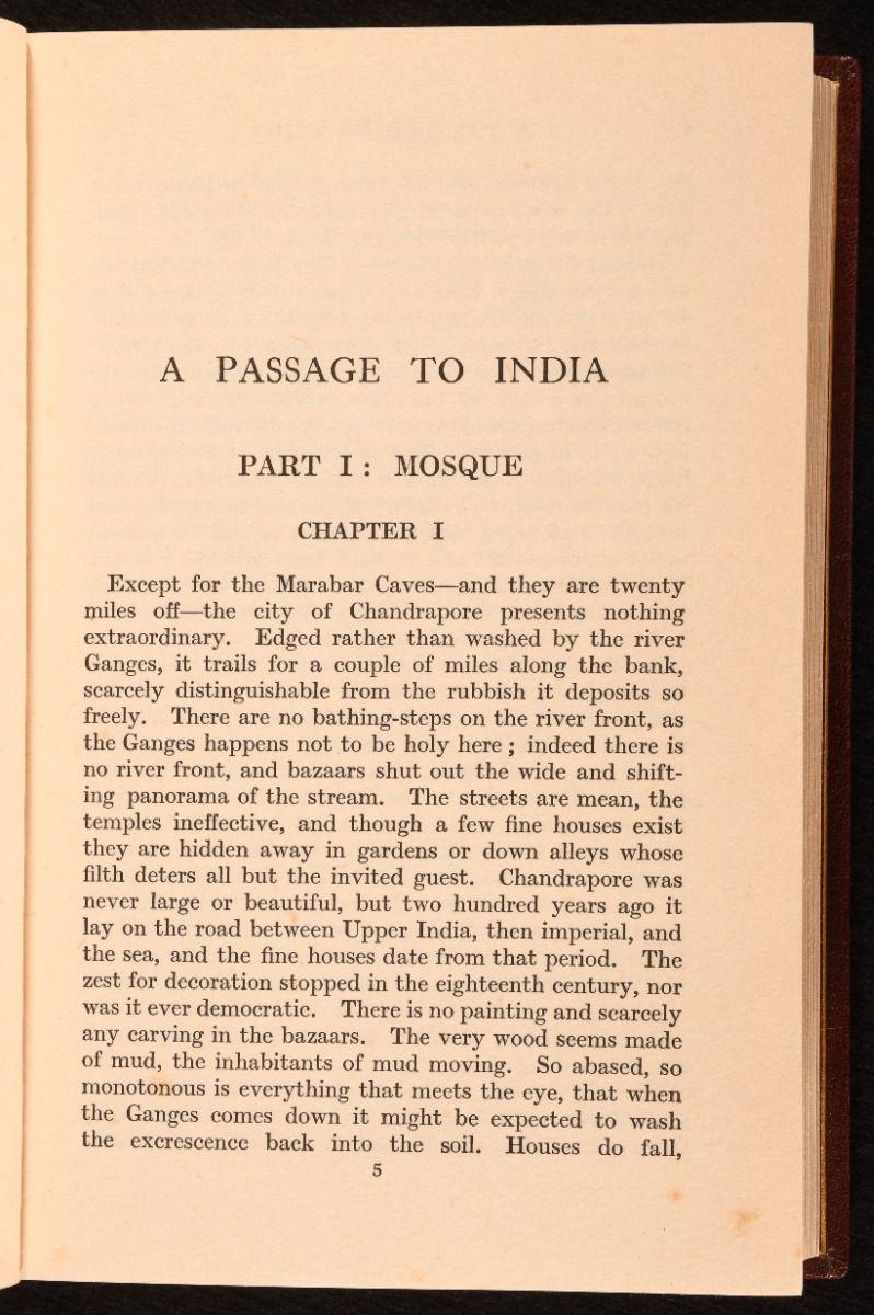 Début du 20ème siècle 1924 Passage to India en vente
