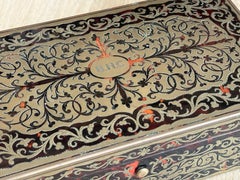 1924 Boulle Card box