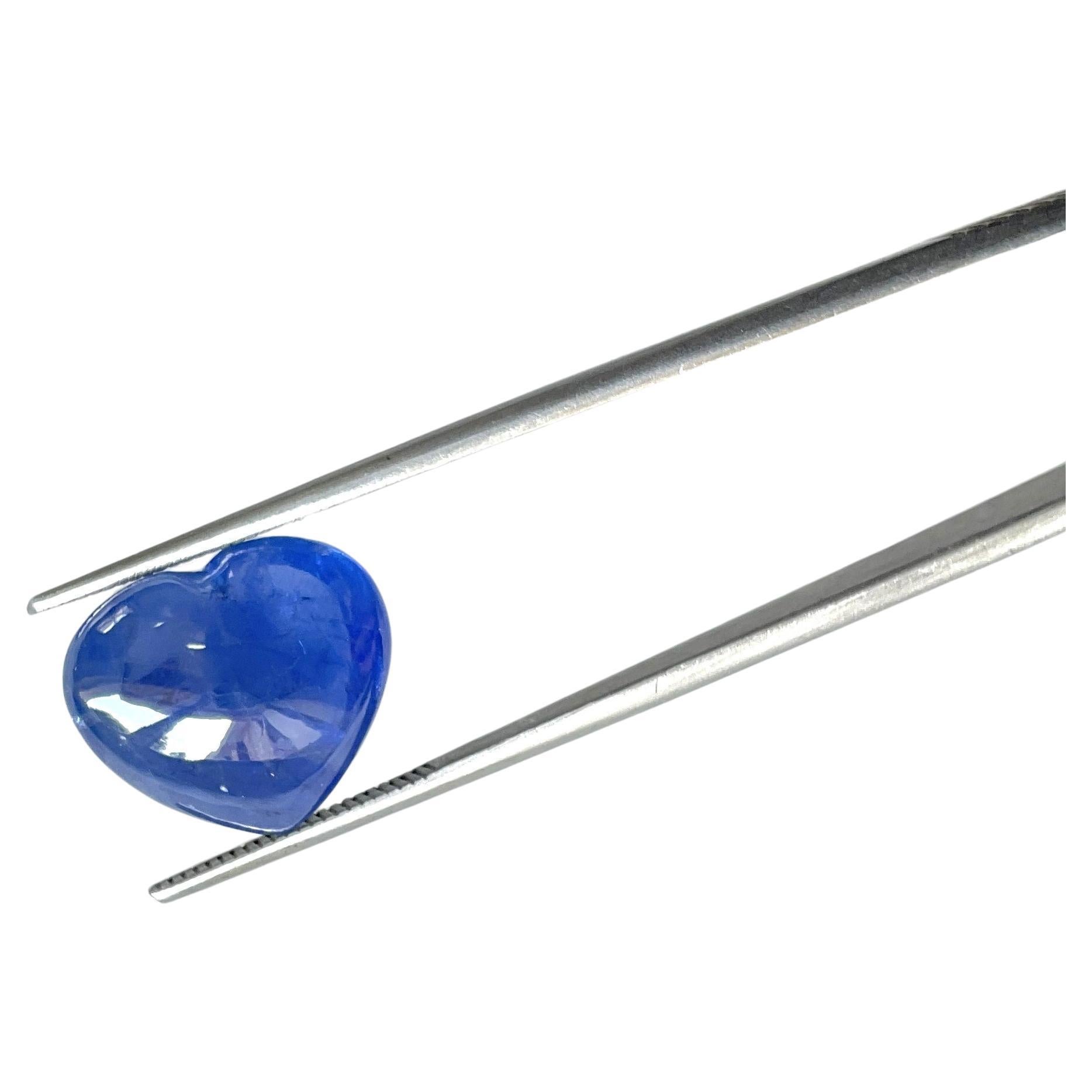 13.40 Carats Burmese Sapphire Heart No-Heat For Jewelry Top Quality Natural Gem