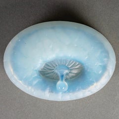 1924 René Lalique Box Corail Rouge Perle Noire Opalescent Glass for Forvil