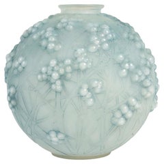 1924 René Lalique - “Druid” vase