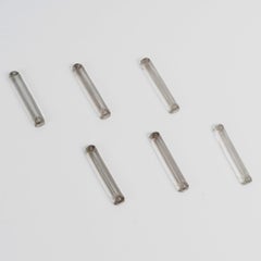 1924 René Lalique Set di 6 Scarabei Scarabei Portacoltelli in Vetro