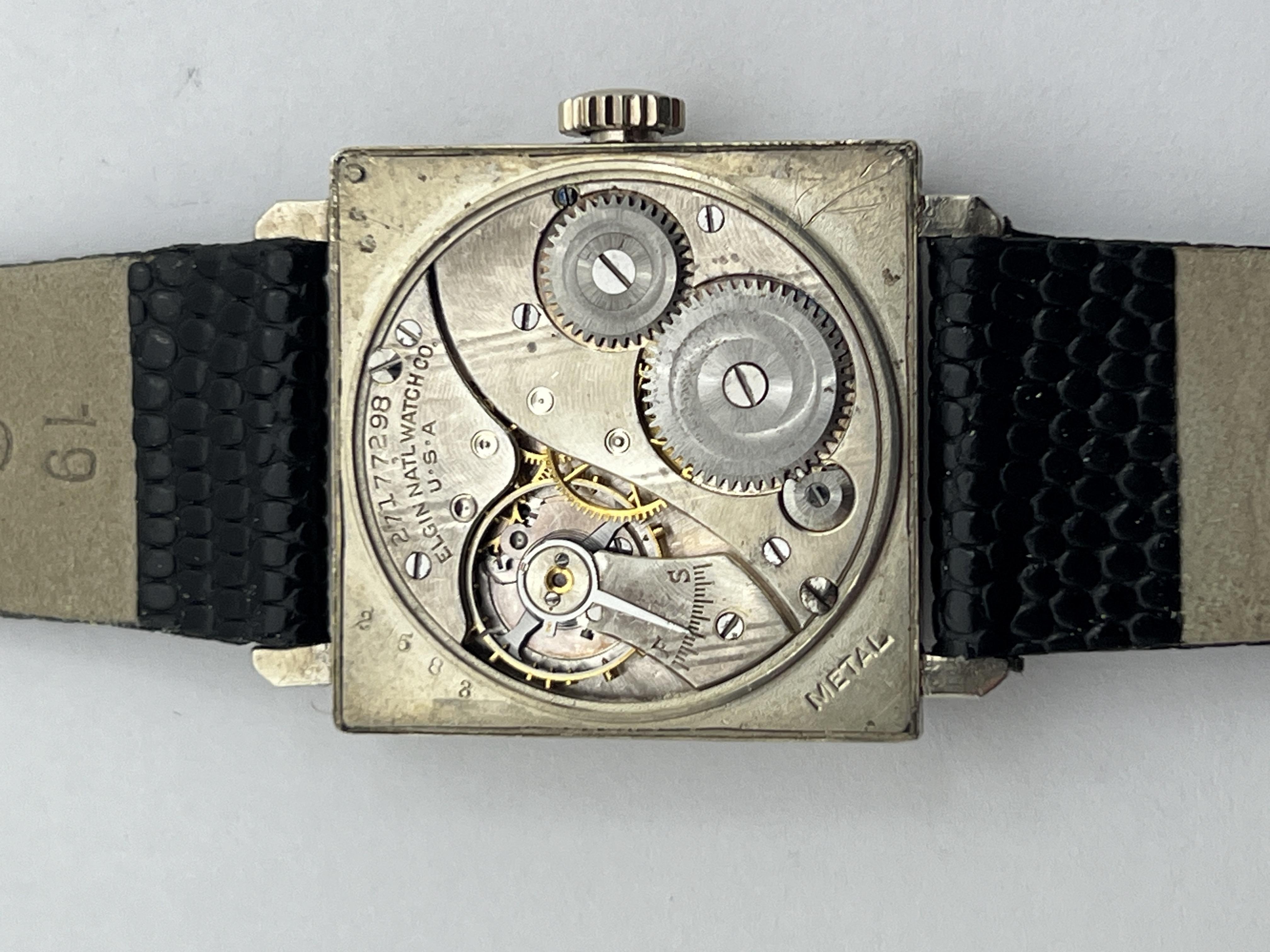 Women's or Men's 1925 Art Deco Elgin Square, Stunning Condition 