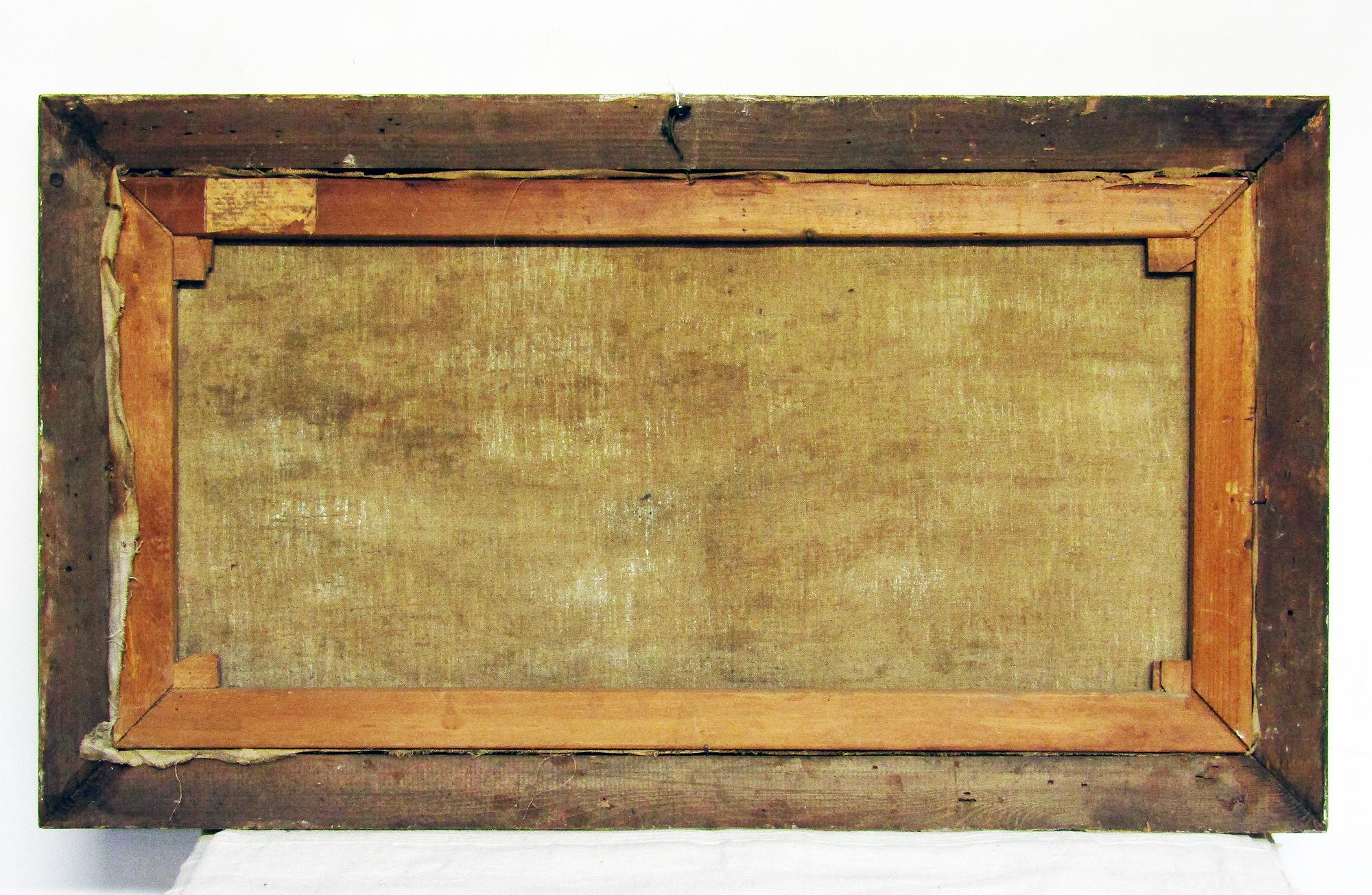 1925 Dutch Impressionist Oil On Canvas By Willem Knip, Saint-Tropez Laren School in vendita 3