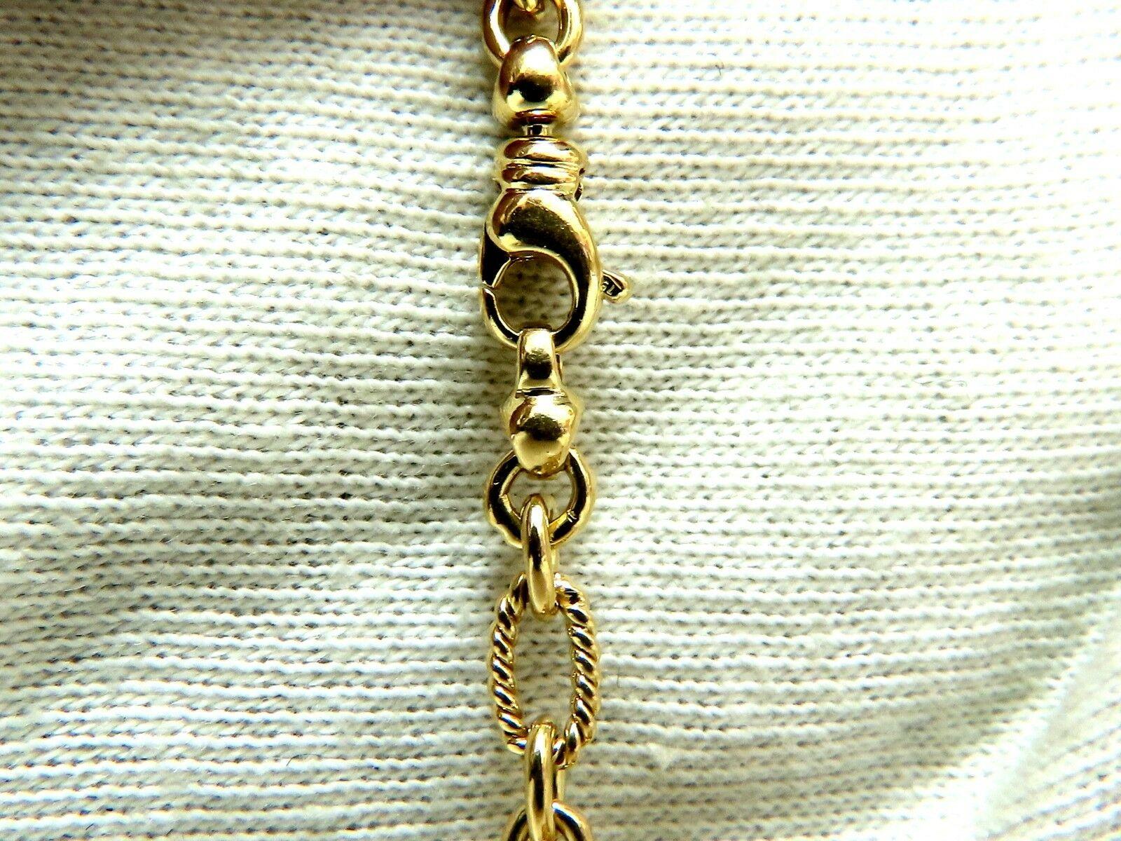 Women's or Men's 1925 Indian Head $2.5 1.65 Carat Diamonds Coin Necklace 18 Karat