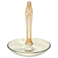 1925 René Lalique Clos Sainte Odile Astray Pintray Sepia Stained Glass