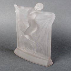 1925 René Lalique - Statuette Thais Frosted Glass
