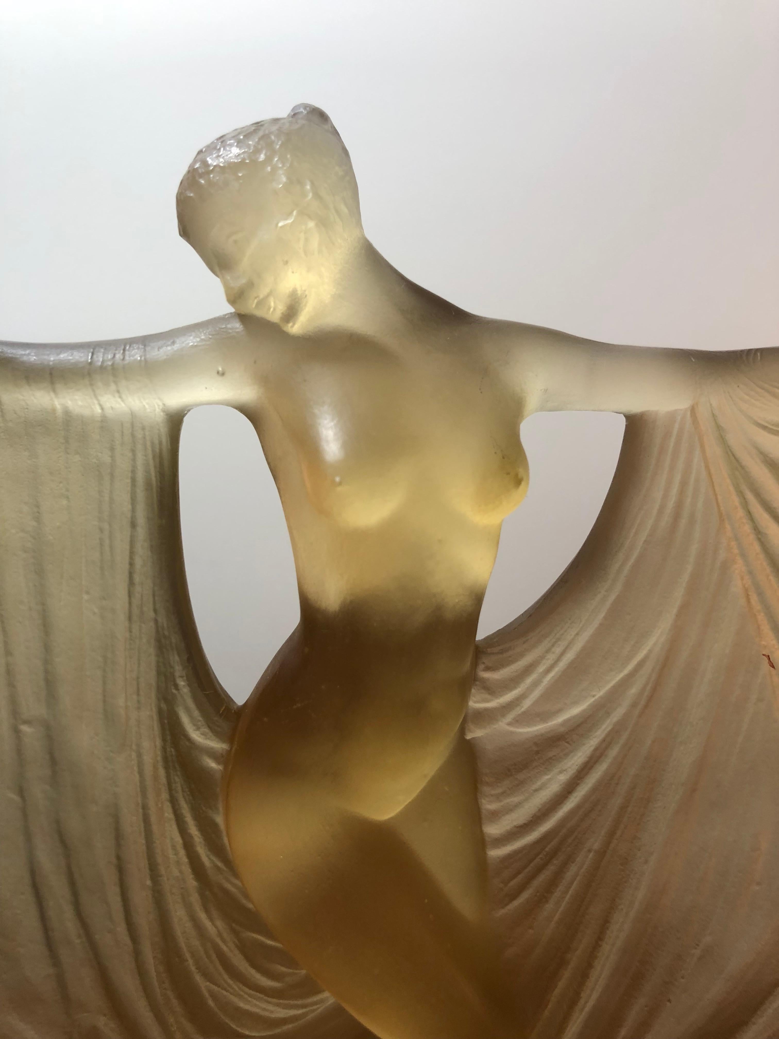 lalique statuette femme