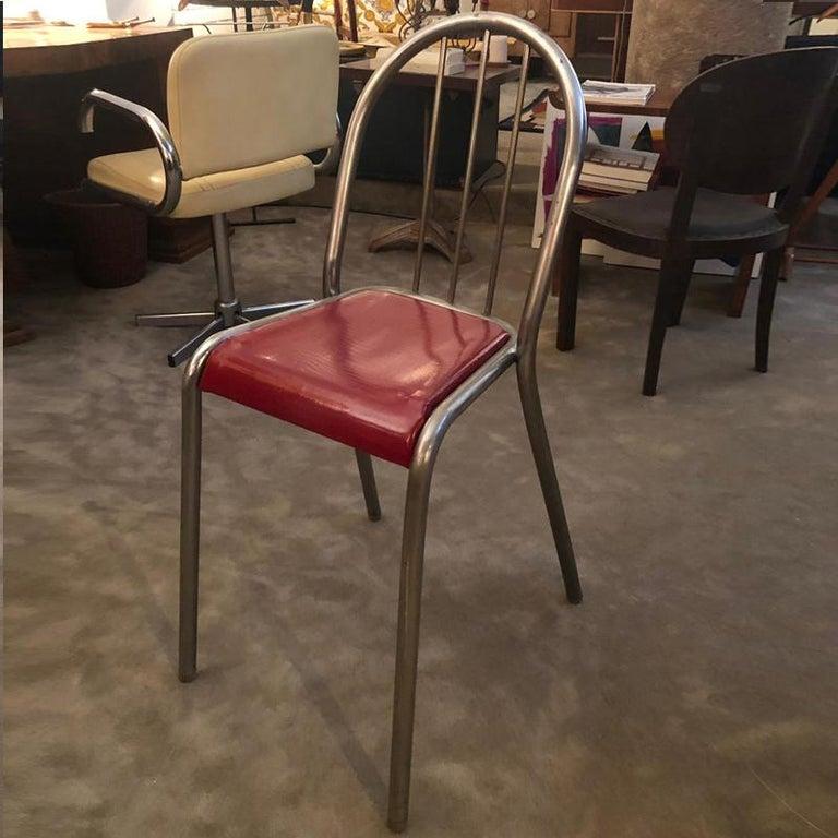 1925 Robert Mallet-Stevens Chair, Made in France In Excellent Condition For Sale In Milan, IT