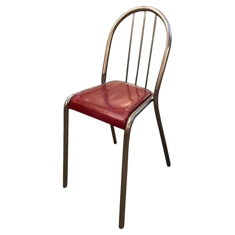 1925 Robert Mallet-Stevens Chair, Made in France For Sale