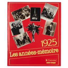 Retro 1925 The Memory Years, French Book by Editions Larousse, 1988
