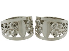 Walker & Hall 1926 - Portatovaglioli in argento Sterling