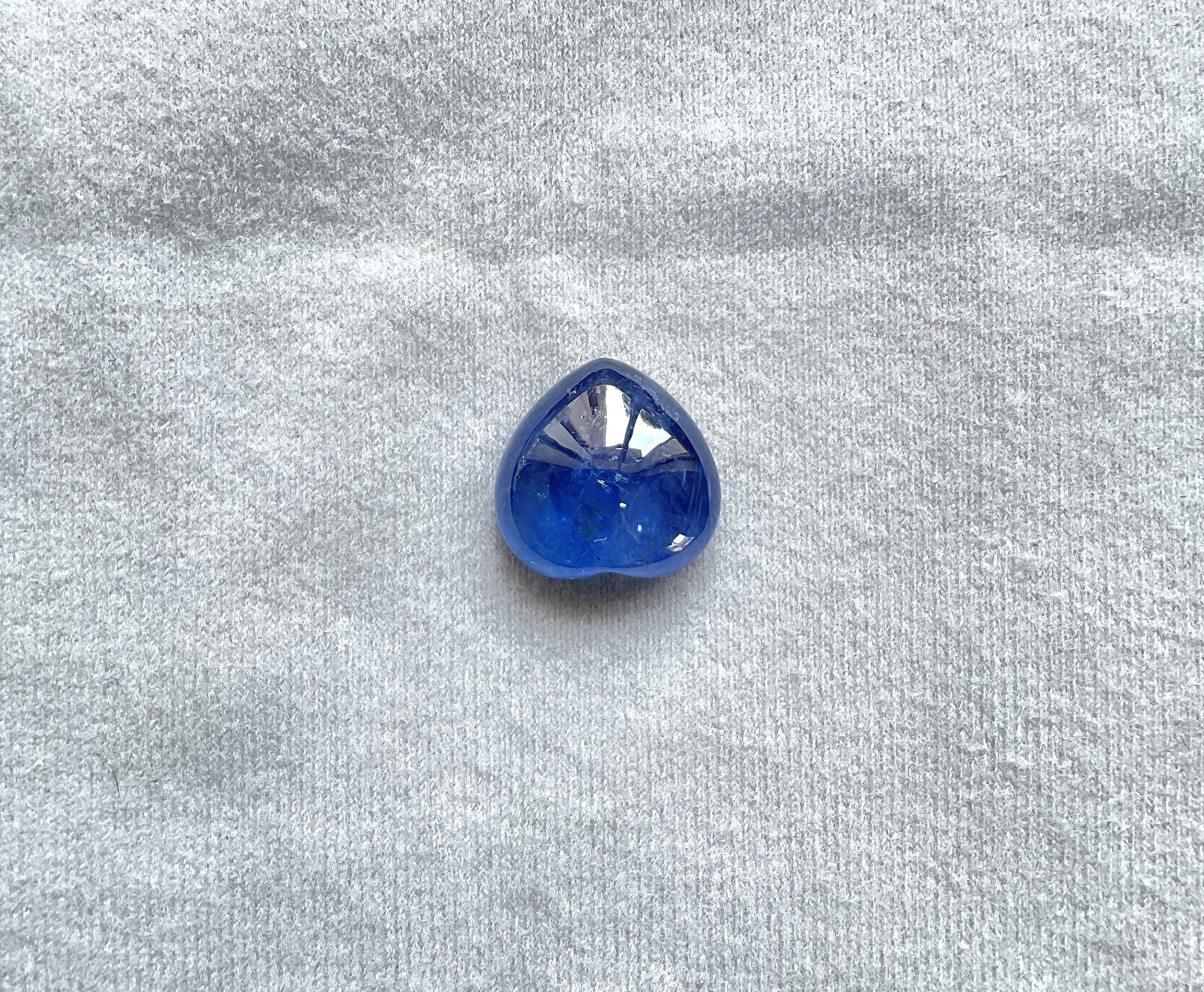19.26 Carats Burmese Sapphire Heart No-Heat For Jewelry Top Quality Natural Gem

Gemstone: Blue Sapphire
Shape: Heart
Carat weight: 19.26 ct.
Size - 16x16x8 MM
Quantity - 1 piece