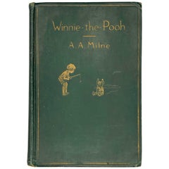 1926 Edition Winnie the Pooh Children's Book AA Milne, Illustrated by Shephard