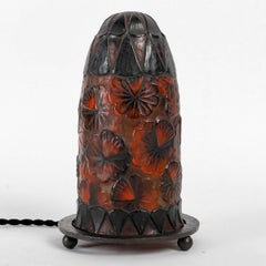 Lampe de nuit Gabriel Argy Rousseau Corollas Corolles Pate De Verre Glass 1926