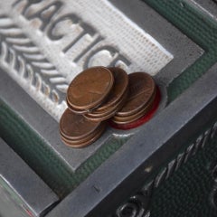1926 Mills Target Practice Trade Stimulator Penny Drop Game