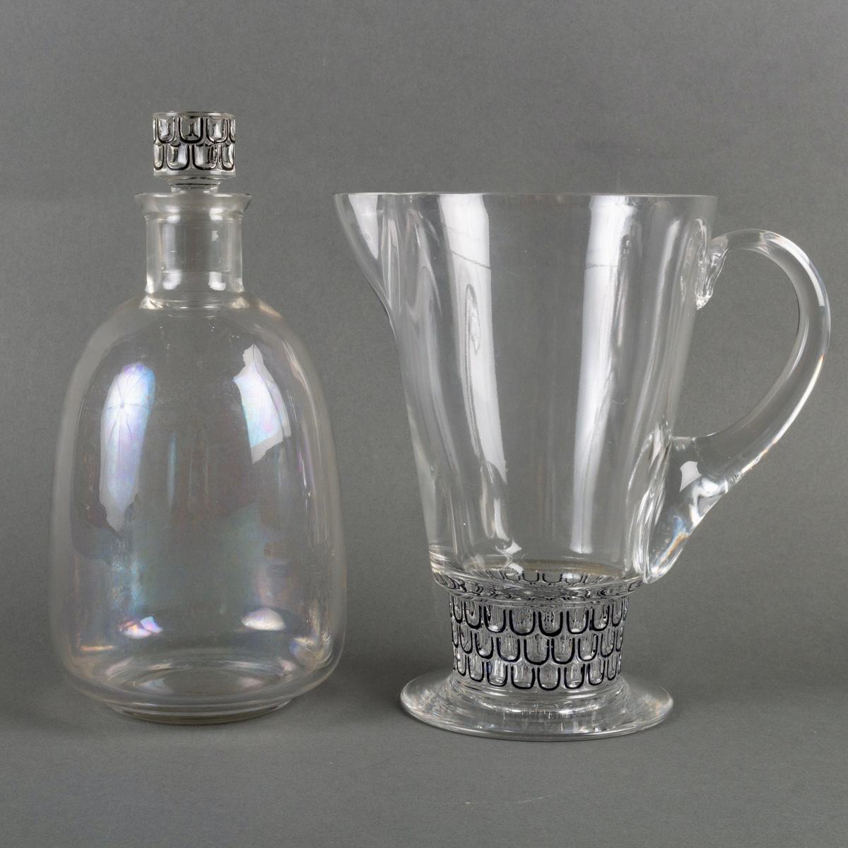 Decanter and Pitcher 