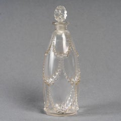 1926 René Lalique Perfume Bottle Palerme Clear Glass