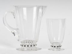 1926, René LALIQUE, “UNAWIHR” orangeade set