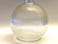 1926 René Lalique Wingen Decanter Frosted Glass