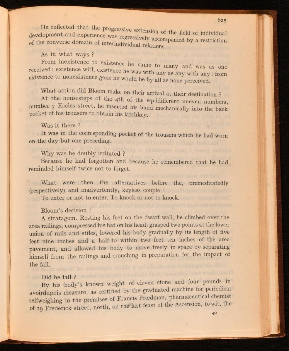 Paper 1926 Ulysses For Sale