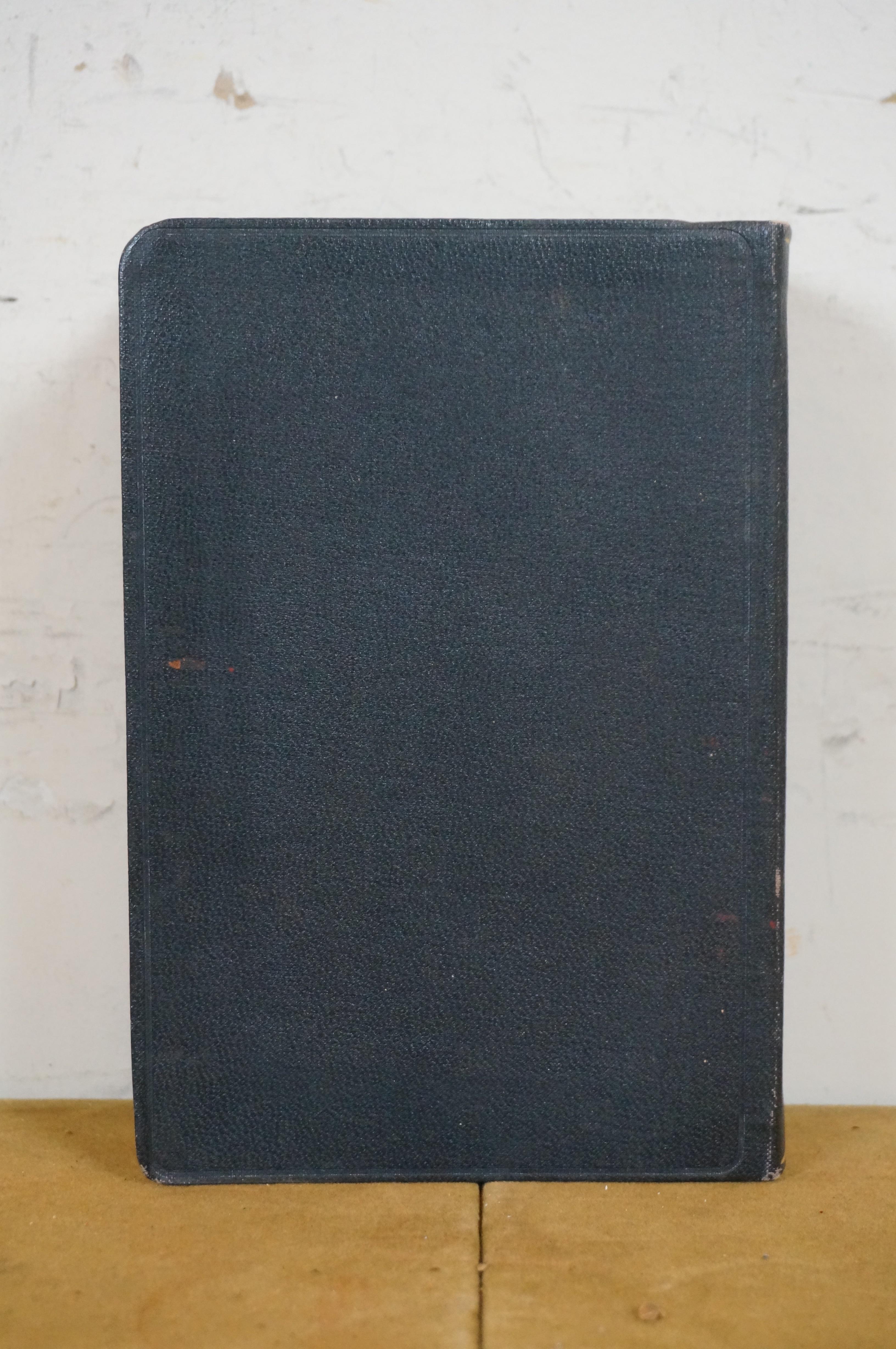 Early 20th Century 1927 Dictionary of Modern English Usage H.W. Fowler  Oxford Antique Leather Book For Sale