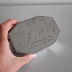 1927 Pewter Jar by Herman Bergman