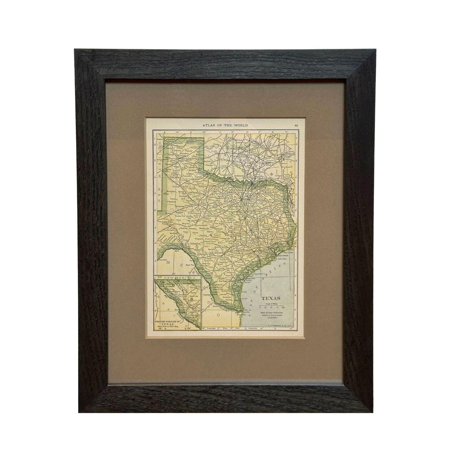 Américain Carte 