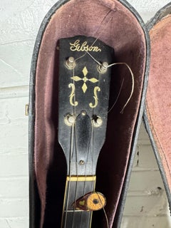 1928 Gibson TG-1 Vintage Tenor Acoustic Guitar Sunburst w/ Case