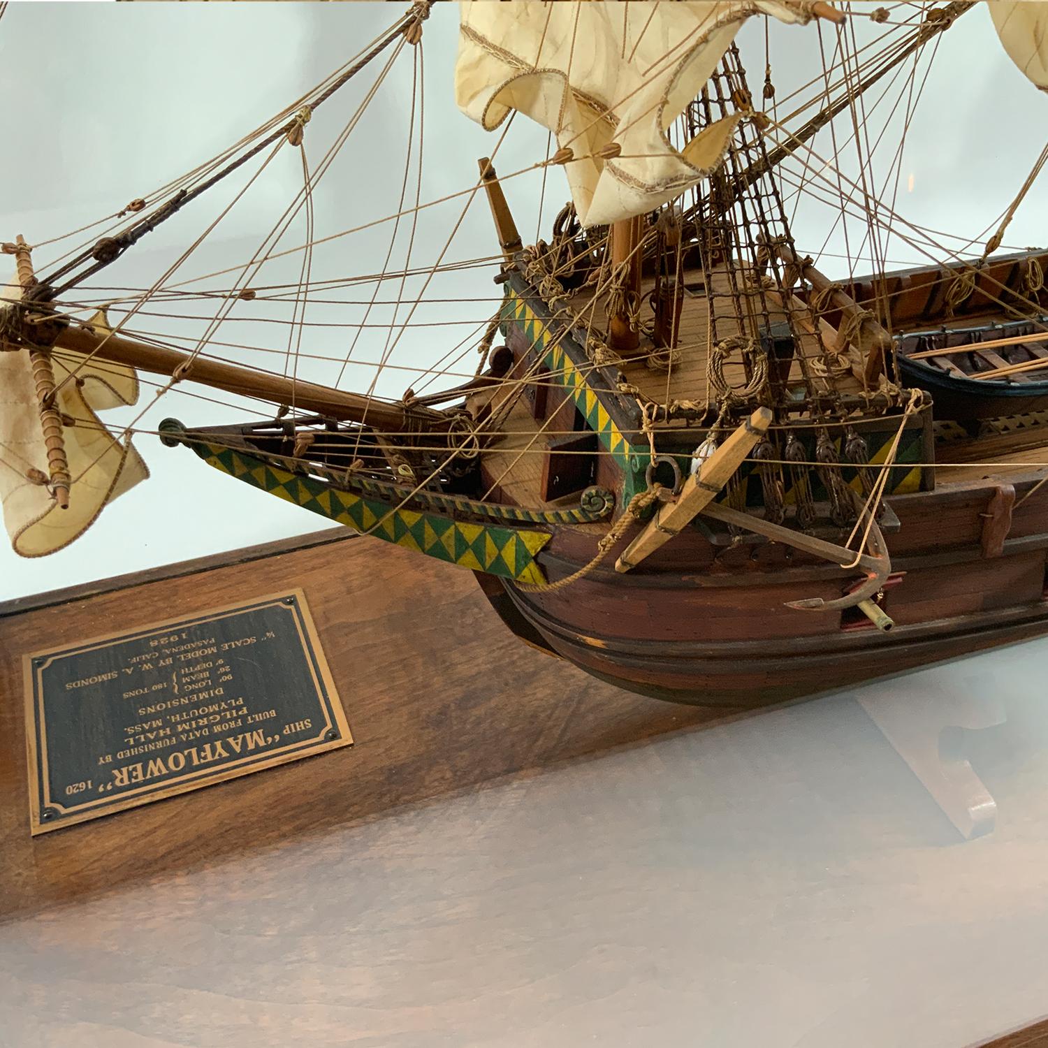 1928 Model of Mayflower by Walter Simonds For Sale 3