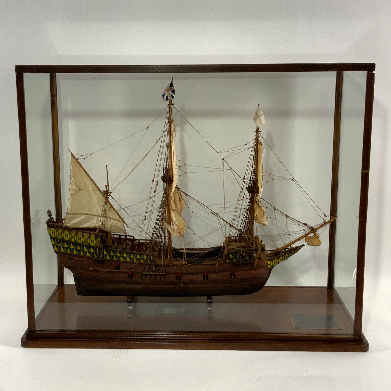 Extraordinary Walter Simonds ship model of 