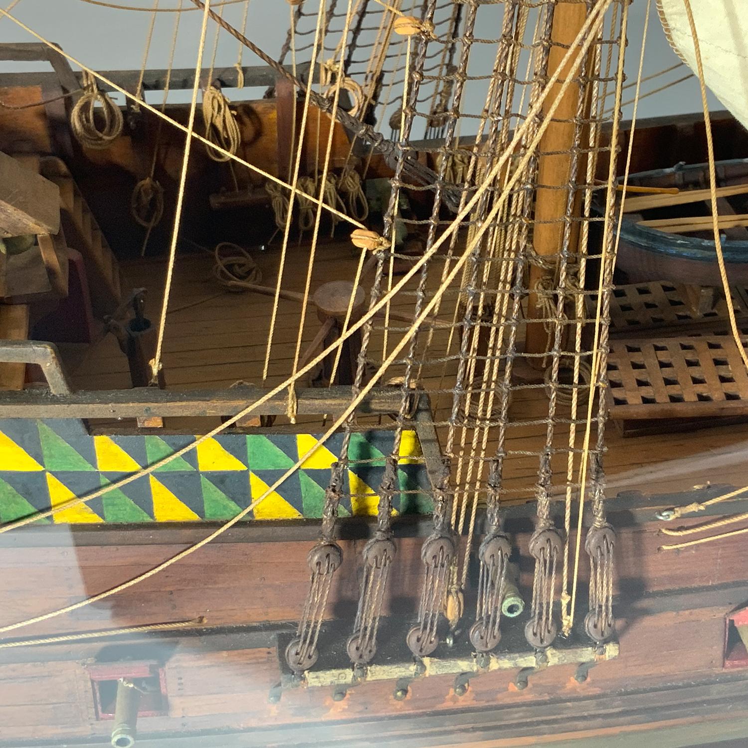 1928 Model of Mayflower by Walter Simonds In Excellent Condition For Sale In Norwell, MA